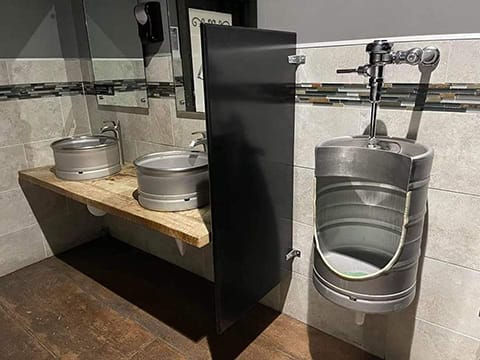 Los Angeles commercial restroom remodeling.